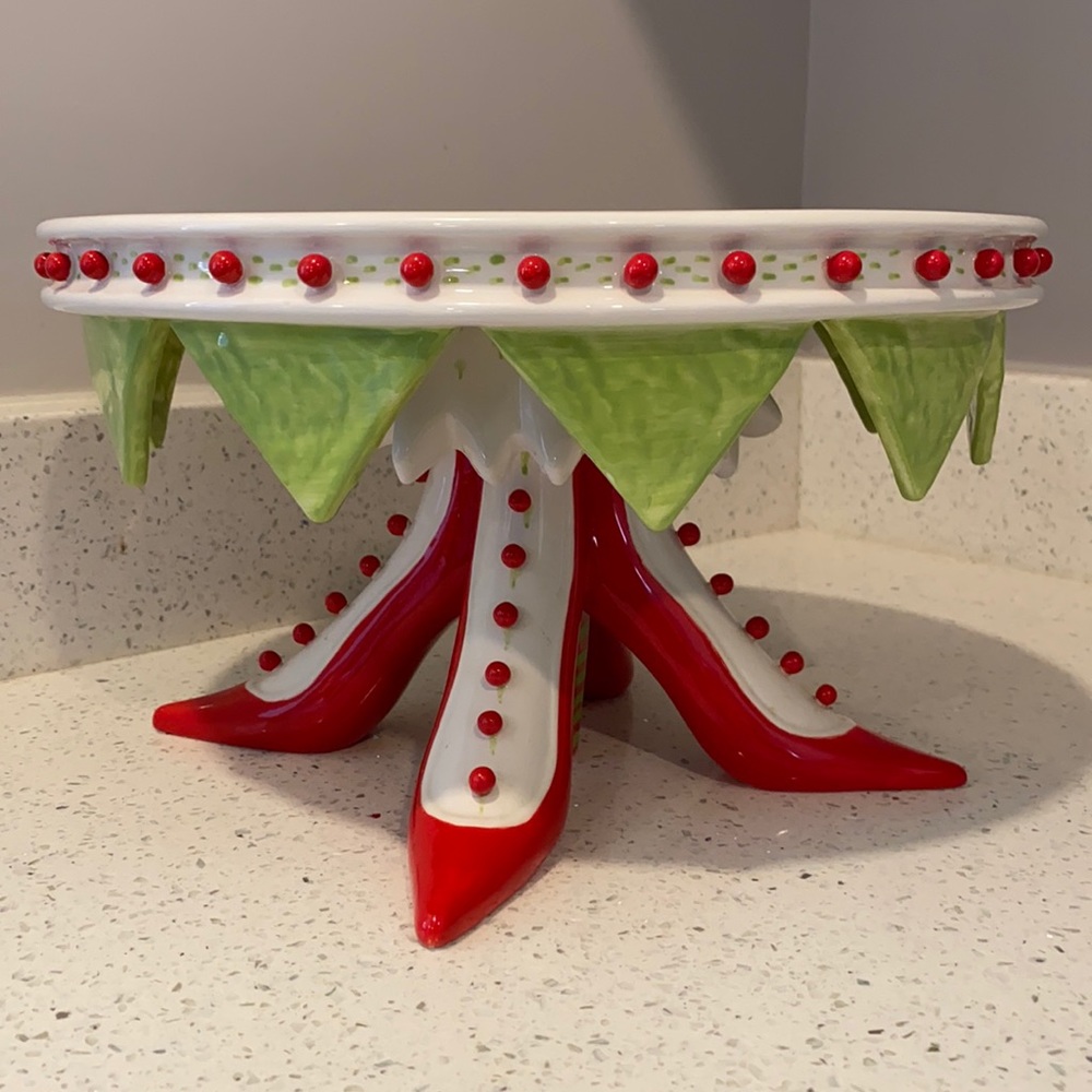 Christmas Holiday Cake Stand